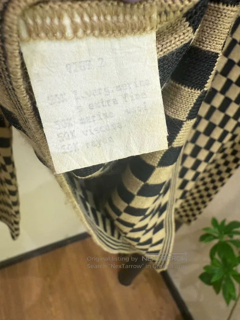 Fendi Fendi Checkerboard High Neck Sweater Size M / US 6-8 / IT 42-44 - 6 Thumbnail