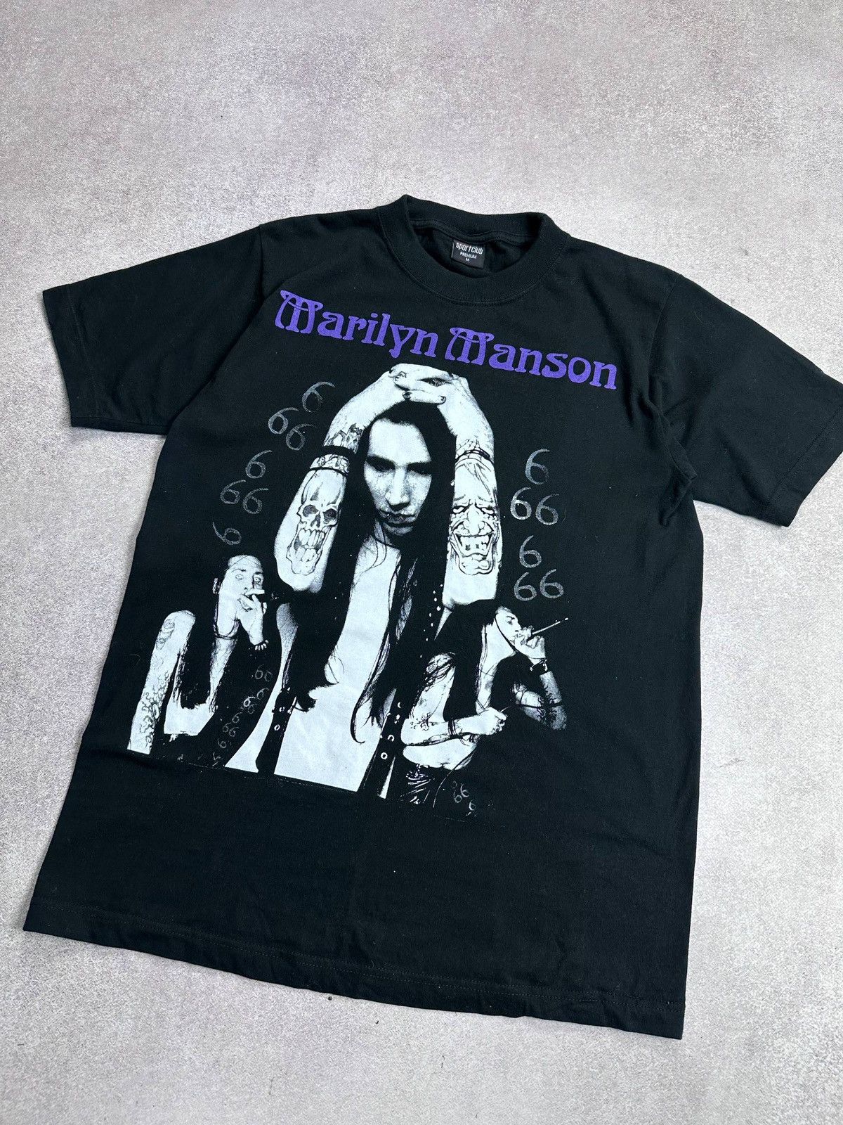 Marilyn Manson Vintage 90s Marilyn Manson Y2K Promo T-shirt M Size US M / EU 48-50 / 2 - 2 Thumbnail