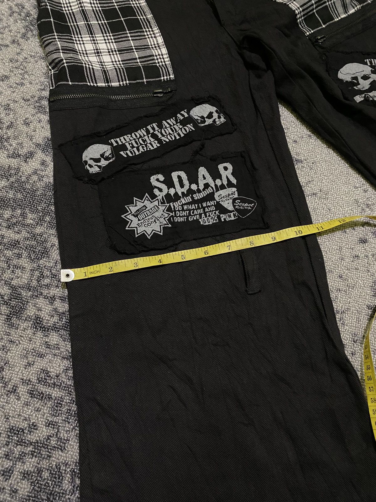 Hysteric Glamour Y2k Sex Pot skull ifsixwasnine baggy pants Size US 34 / EU 50 - 13 Thumbnail