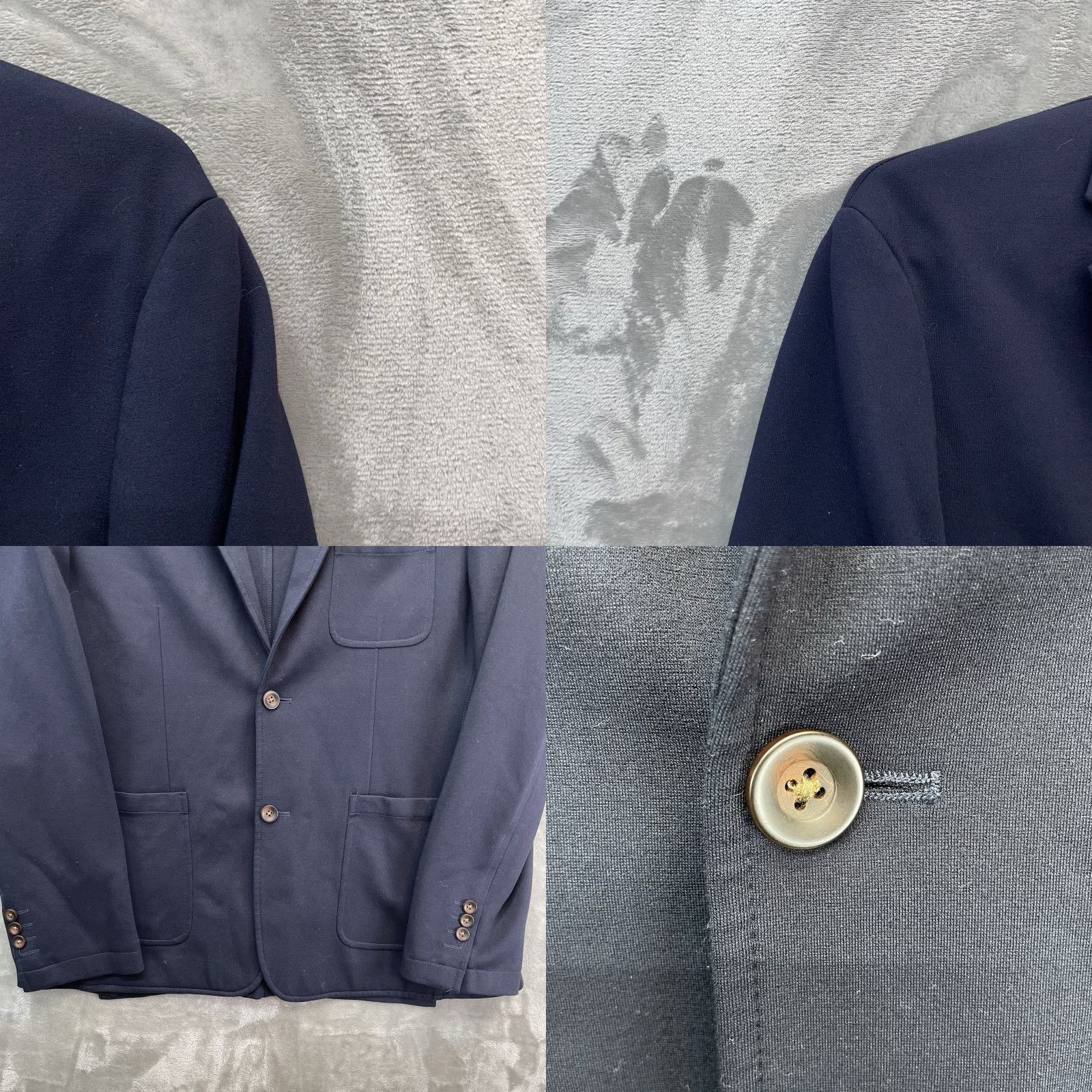 Vintage 7 Diamonds Blazer Men's Large Sport Coat Two Button Casual Jacket Suit Connor Size 42R - 9 Thumbnail