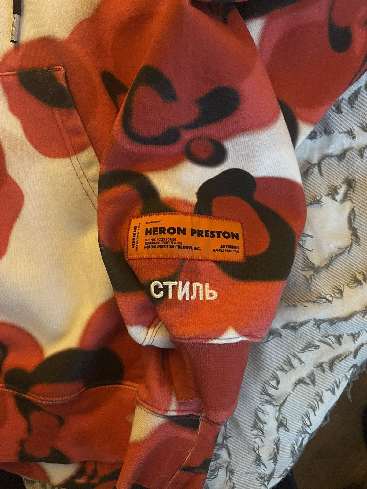 Heron Preston Heron Preston hoodie xl Size US XL / EU 56 / 4 - 4 Thumbnail
