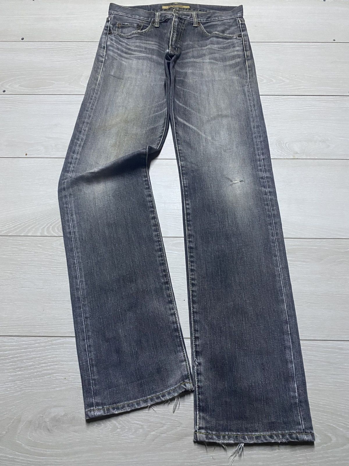 Uniqlo Vintage Japanese Brand Uniqlo S001 Skinny Jeans Size US 30 / EU 46 - 1 Thumbnail