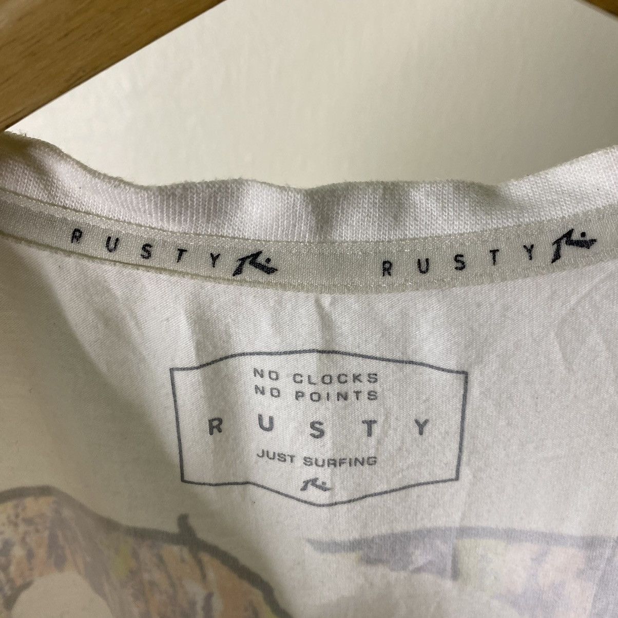 Rusty × Vintage Y2K Rusty Surf Nice Backhit Sleeveless Size US M / EU 48-50 / 2 - 3 Thumbnail