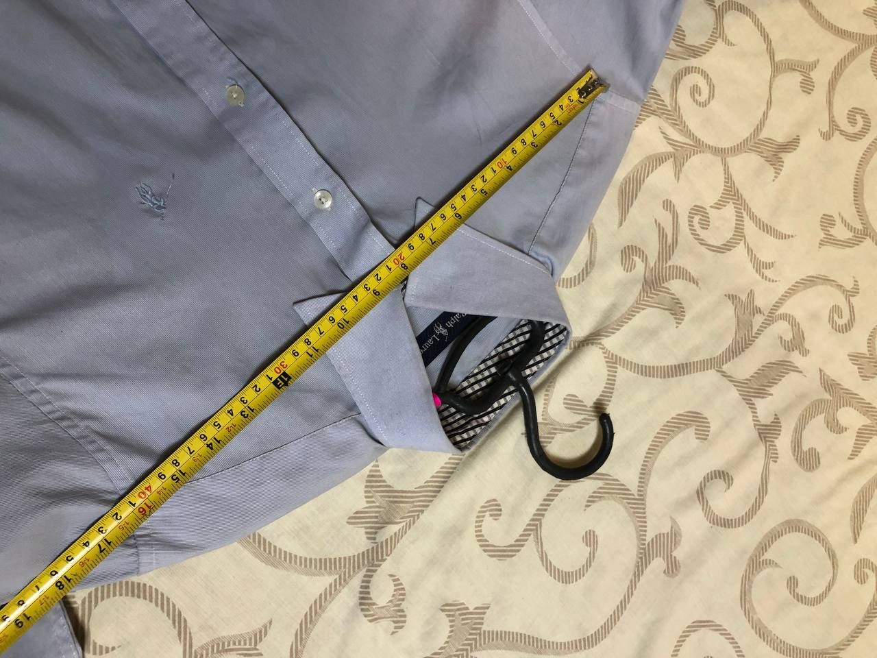 Polo Ralph Lauren Ralph Lauren Light Blue Dress Shirt Slim Tailored Fit Size US S / EU 44-46 / 1 - 14 Thumbnail