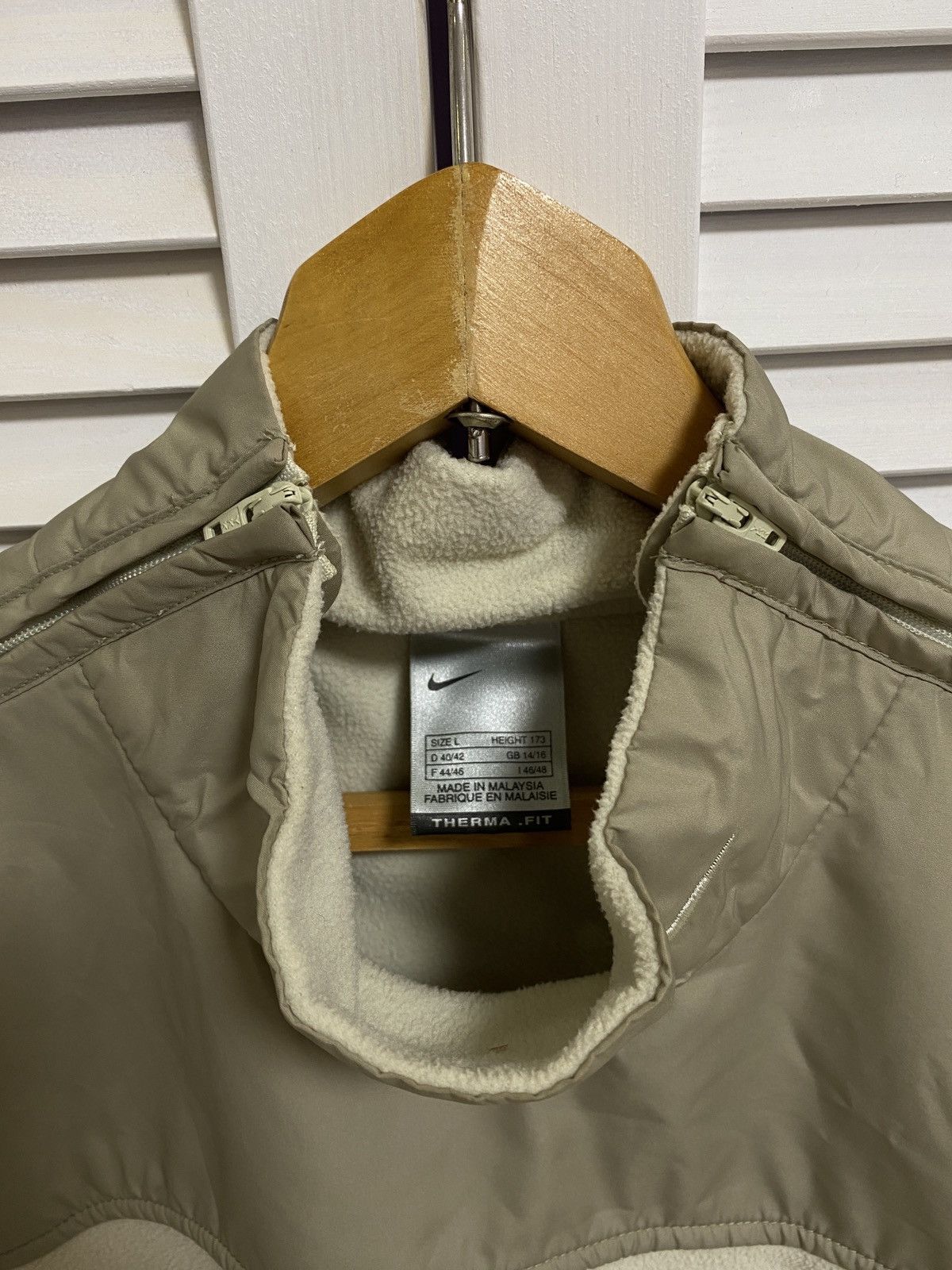 Nike × Vintage Vintage Sweater Zip 1/3 Swoosh FLEECE SHERPA STYLE 🔥😍🔥 Size US S / EU 44-46 / 1 - 6 Thumbnail