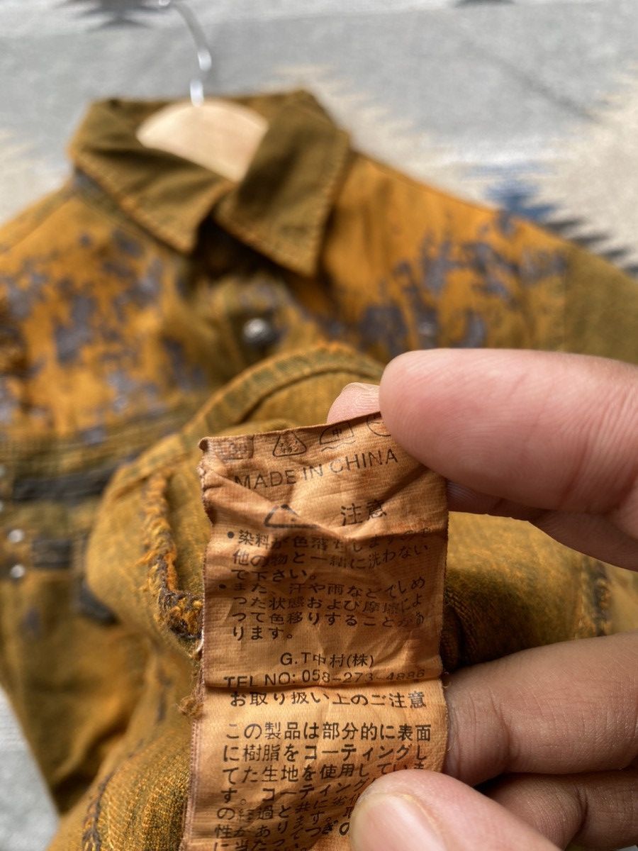 In The Attic Vintage In The Attic Punk Dye button shirt Size US L / EU 52-54 / 3 - 15 Thumbnail