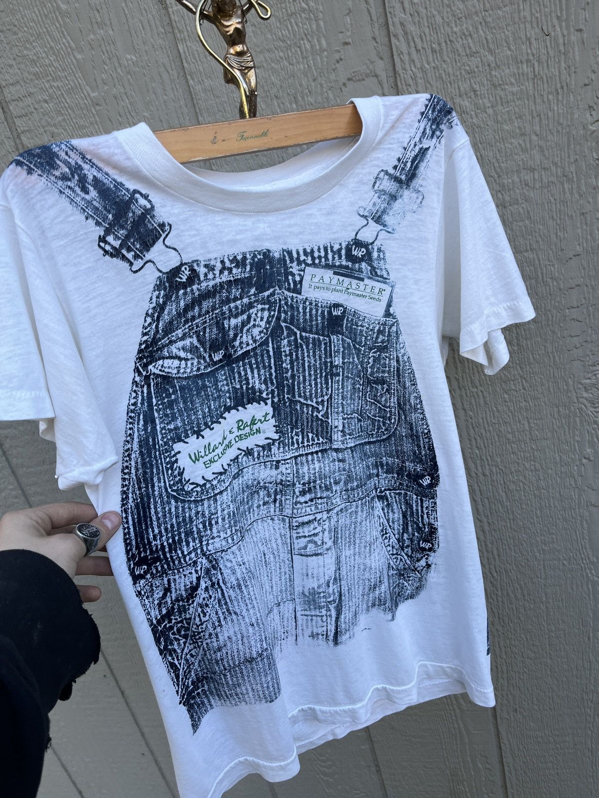 Other Vintage Trompe-l'œil style overall promo tee Size US M / EU 48-50 / 2 - 3 Thumbnail