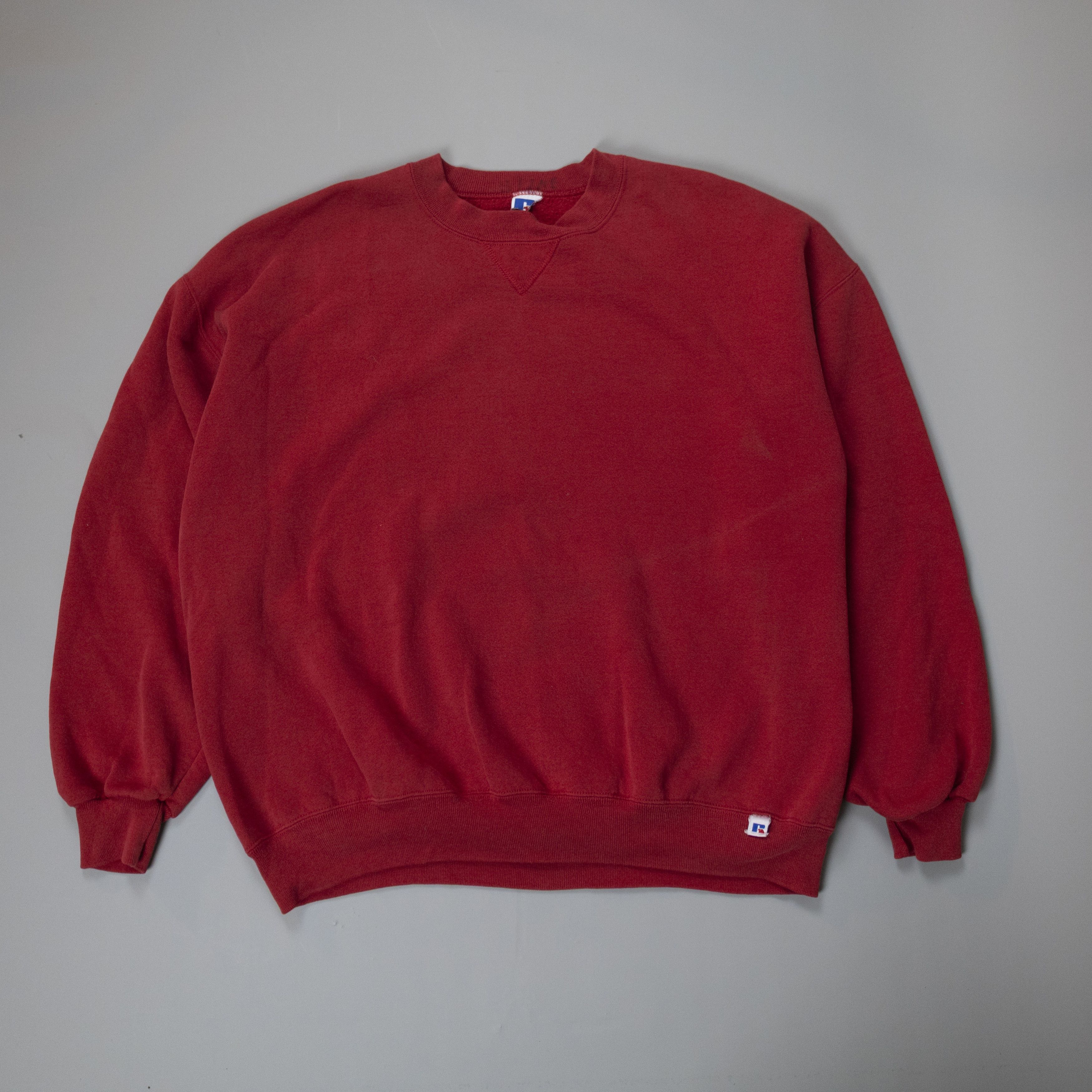 Russell Athletic Vintage 90s Russel Crewneck Sweater Size US L / EU 52-54 / 3 - 1 Thumbnail