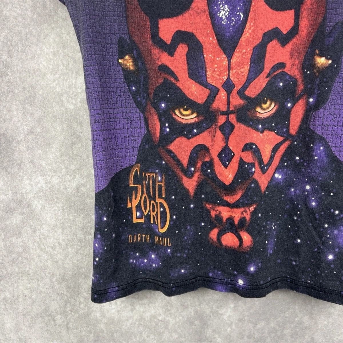 Vintage Star Wars Darth Maul AOP T-Shirt -Youth L- Lee Sport