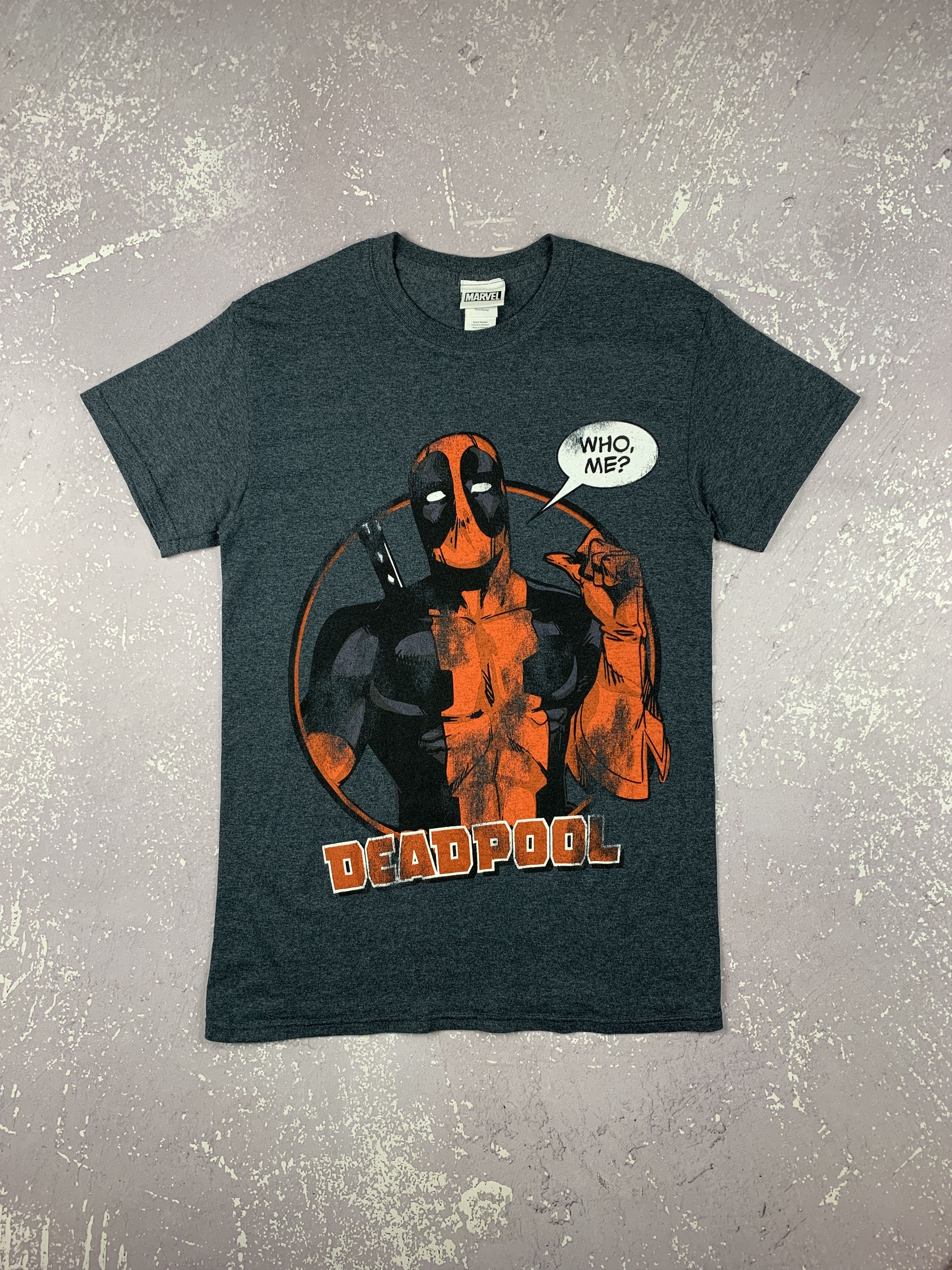 Marvel Comics × Vintage Vintage Y2K Marvel Deadpool Who Me? Movie T Shirt Size US S / EU 44-46 / 1 - 1 Thumbnail