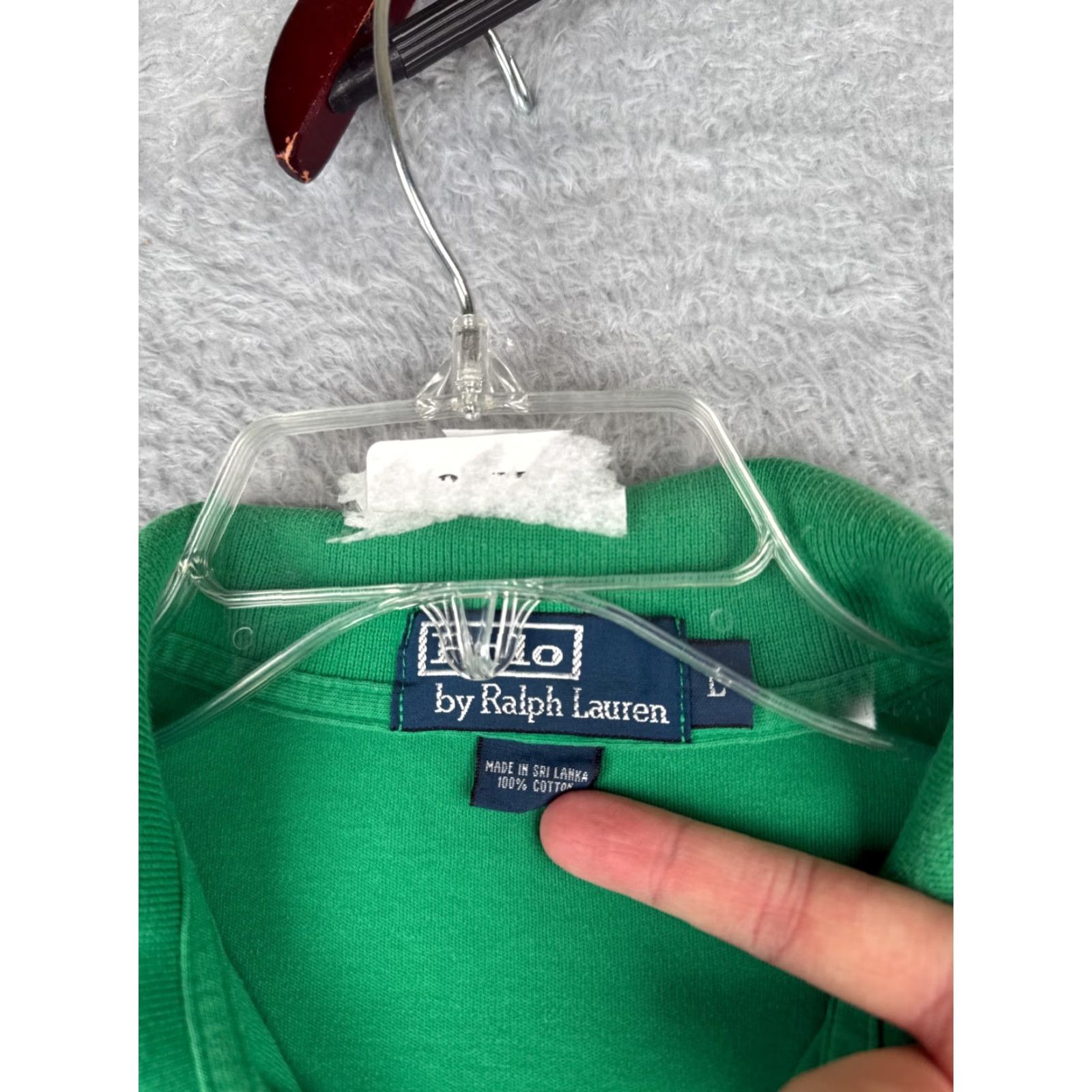Ralph Lauren VINTAGE Polo Ralph Lauren Polo Shirt Mens Large Green 100% Cotton Jersey Fabric Polo Shirt Mens Large Green 100% Cotton Jersey Fabric Size US L / EU 52-54 / 3 - 7 Thumbnail