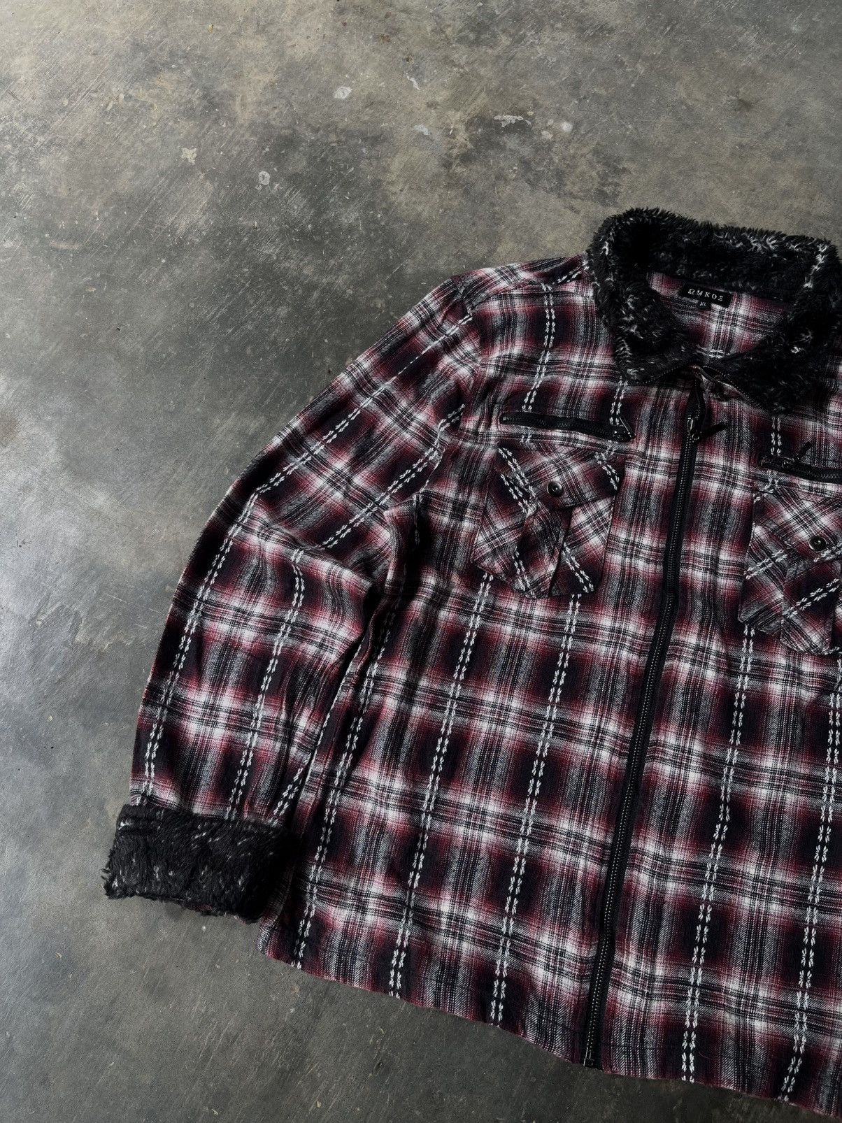 Japanese Brand JAPANESE FUR OMKOE BUTTON DOWN SHIRT Size US XL / EU 56 / 4 - 3 Thumbnail