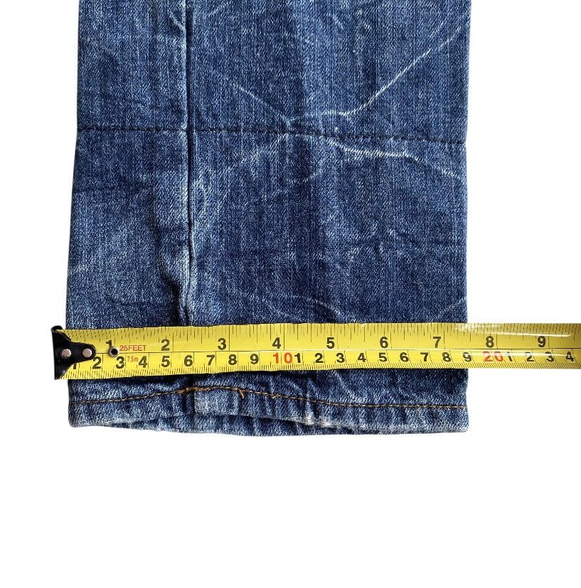 Tornado Mart Flare Nylaus Double Waist punk denim jeans Size US 30 / EU 46 - 17 Thumbnail