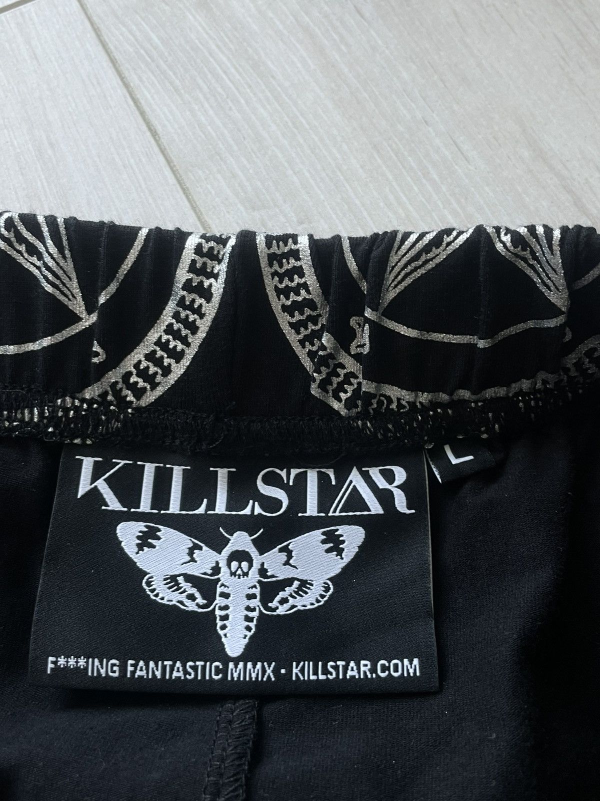 Killstar Avant Garde Killstar Black Pentagram Monogram Logo Skirt Size 27" / US 4 / IT 40 - 5 Thumbnail