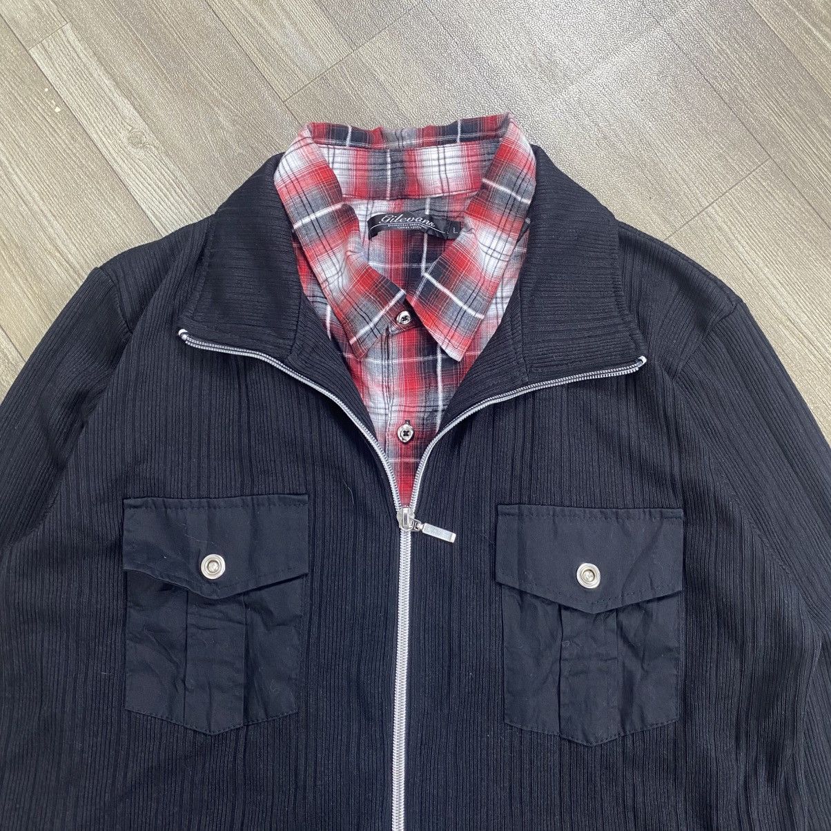 If Six Was Nine × Japanese Brand × Le Grande Bleu (L.G.B.) Gilevans double layers jacket grunge lgb if six was nine Size US L / EU 52-54 / 3 - 4 Thumbnail