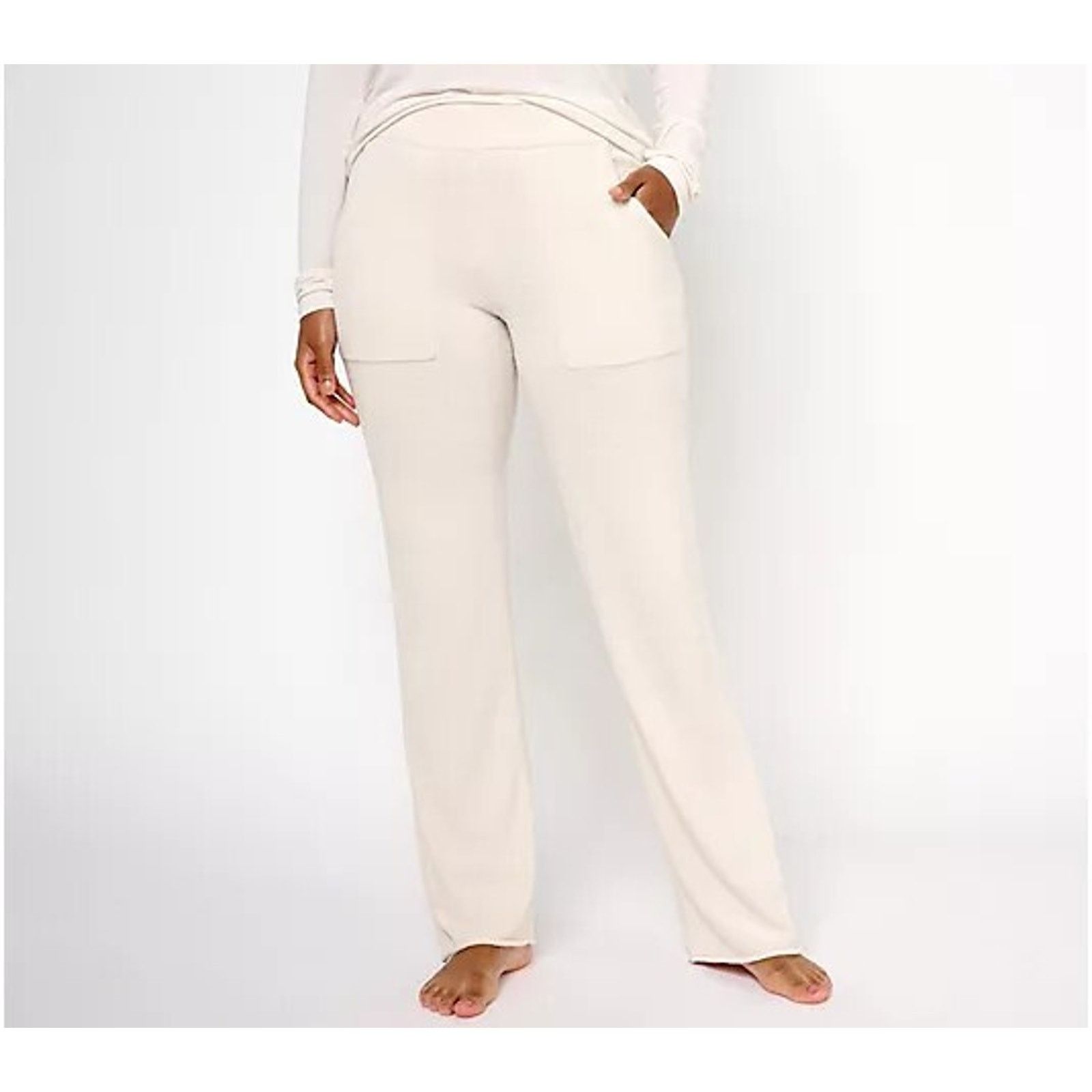 & Other Stories Barefoot Dream Lite Wide Leg Pant Almon Petite 2X A003090 Size 27" / US 4 / IT 40 - 1 Thumbnail