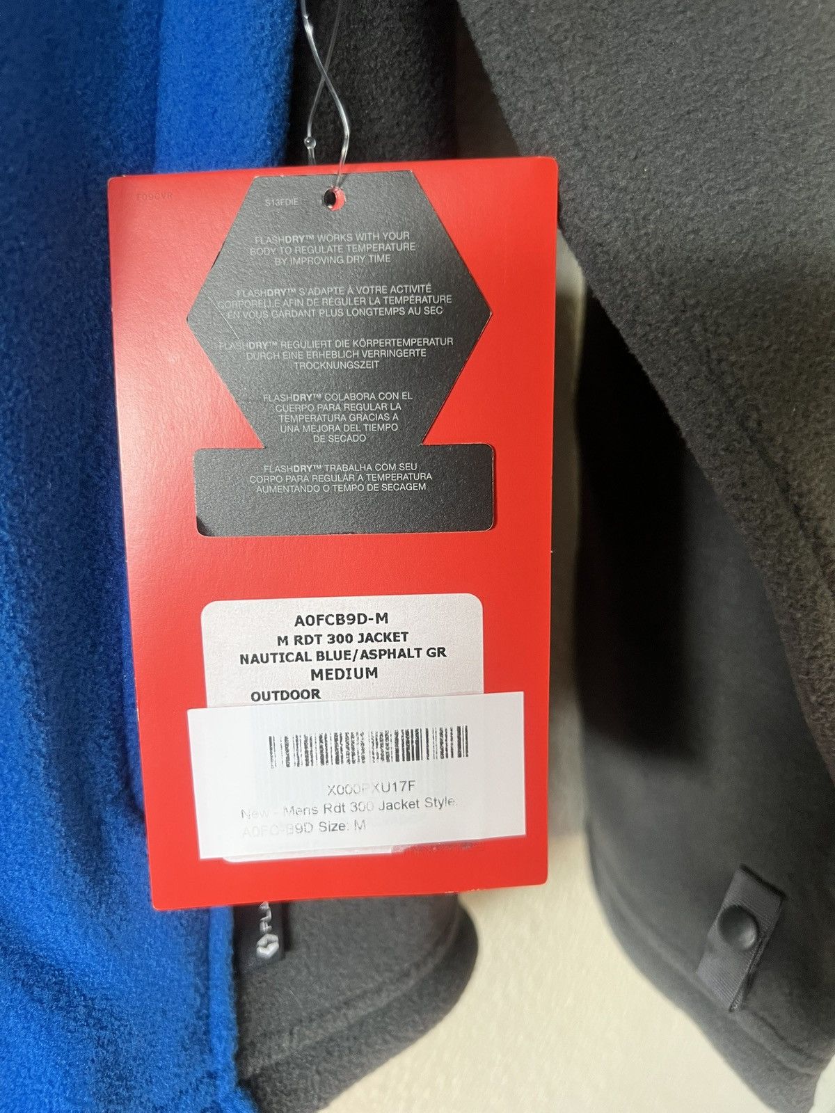 The North Face The North Face RDT 300 Fleece—Nautical Blue/Asphalt Gray Size US M / EU 48-50 / 2 - 4 Thumbnail