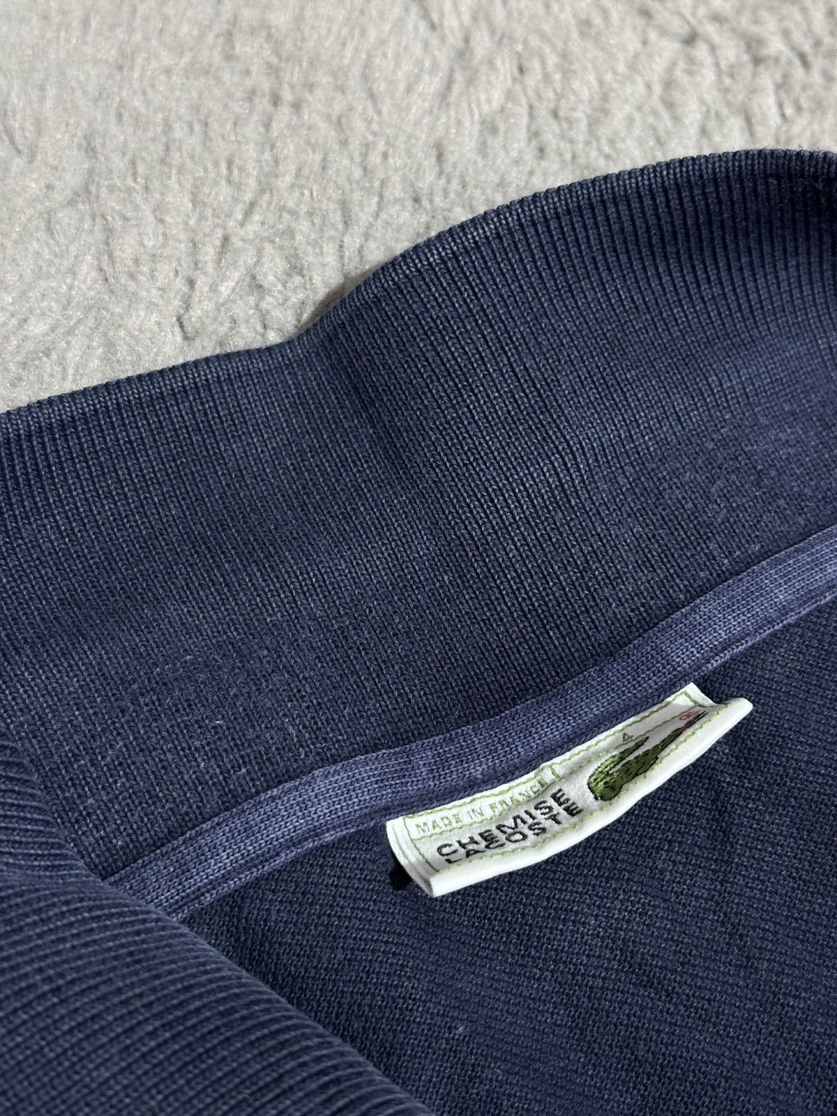 Lacoste Vintage Lacoste Long Sleeve Polo Shirt Size US L / EU 52-54 / 3 - 8 Thumbnail