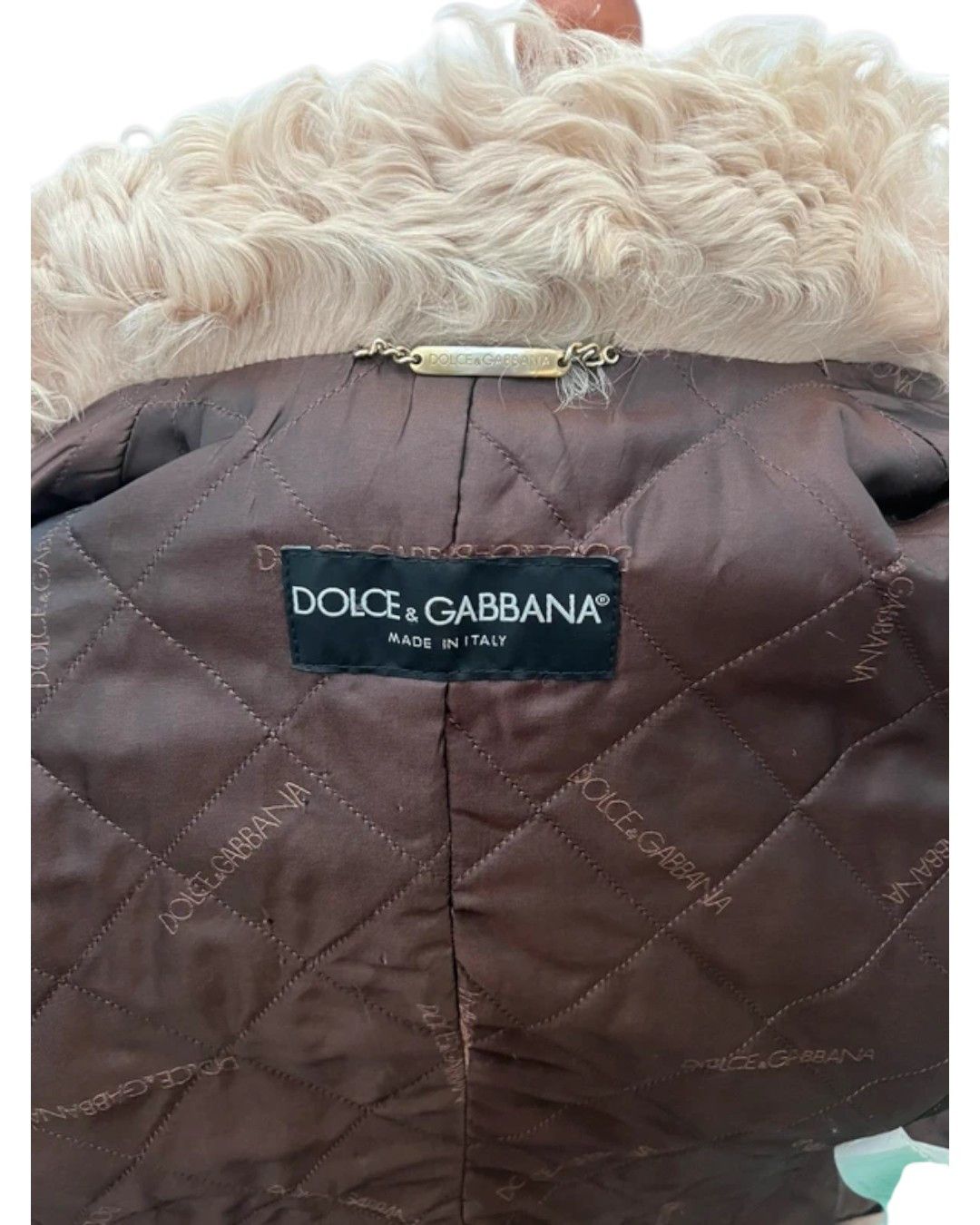 Dolce & Gabbana F/W 2001 SHEARLING SUEDE LEATHER JACKET Size L / US 10 / IT 46 - 4 Thumbnail