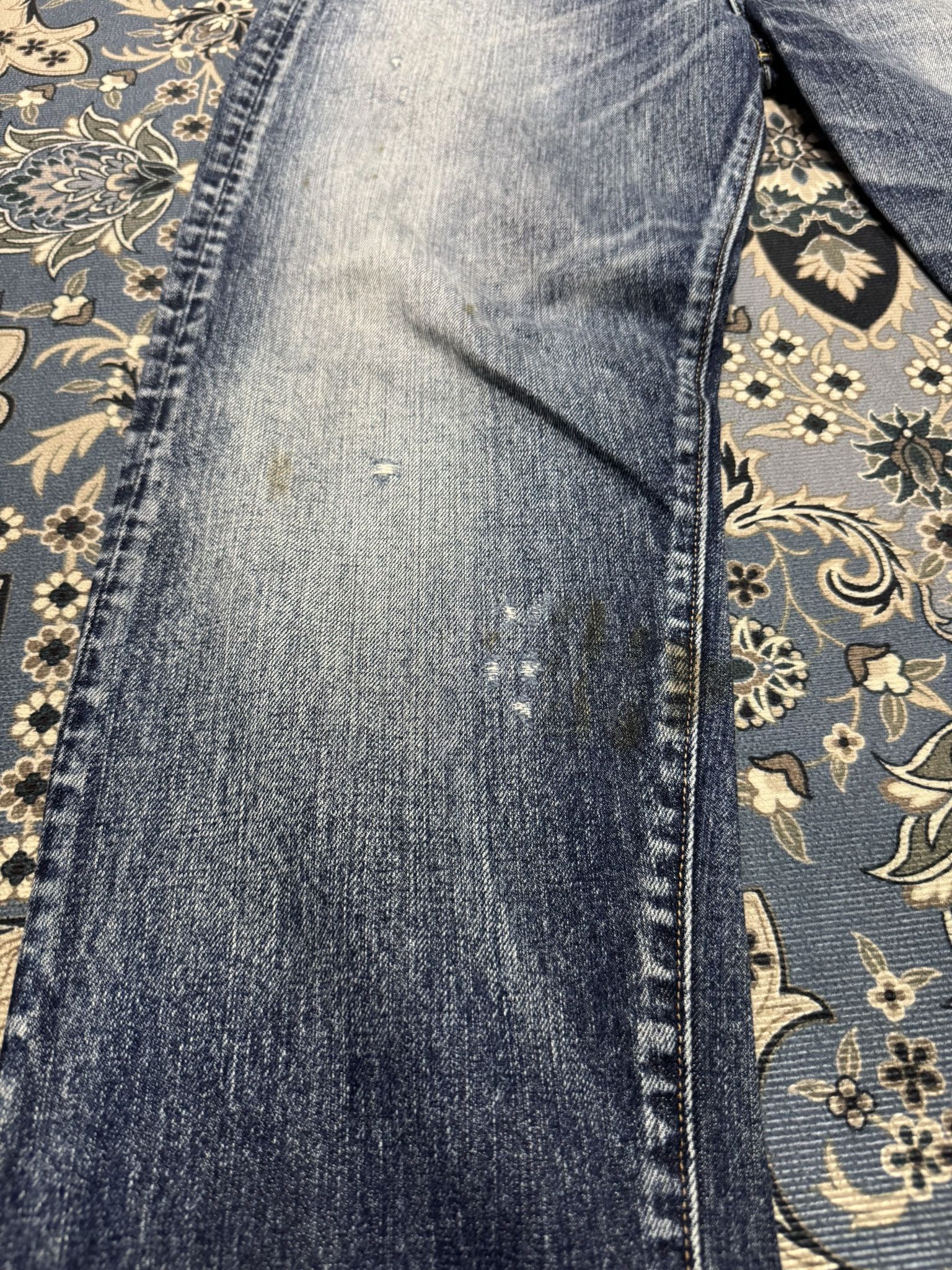 Japanese Brand × Vintage Vintage Japanese Brand RNA Buckle Back Buttonfly Jeans 501XX Size US 32 / EU 48 - 7 Thumbnail