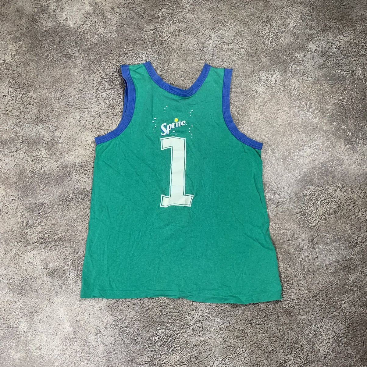 Vintage Vintage Y2K Sprite Graphic Tank Top Streetwear Washed Boxy L Size US L / EU 52-54 / 3 - 4 Thumbnail
