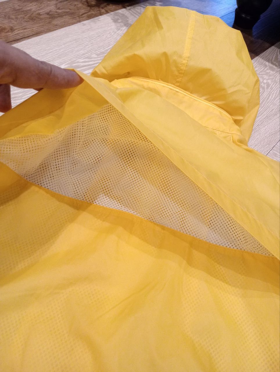 Yohji Yamamoto SACSNY Y'SACCS YOHJI YAMAMOTO WINDBREALER JACKET - YELLOW Size US XL / EU 56 / 4 - 18 Thumbnail