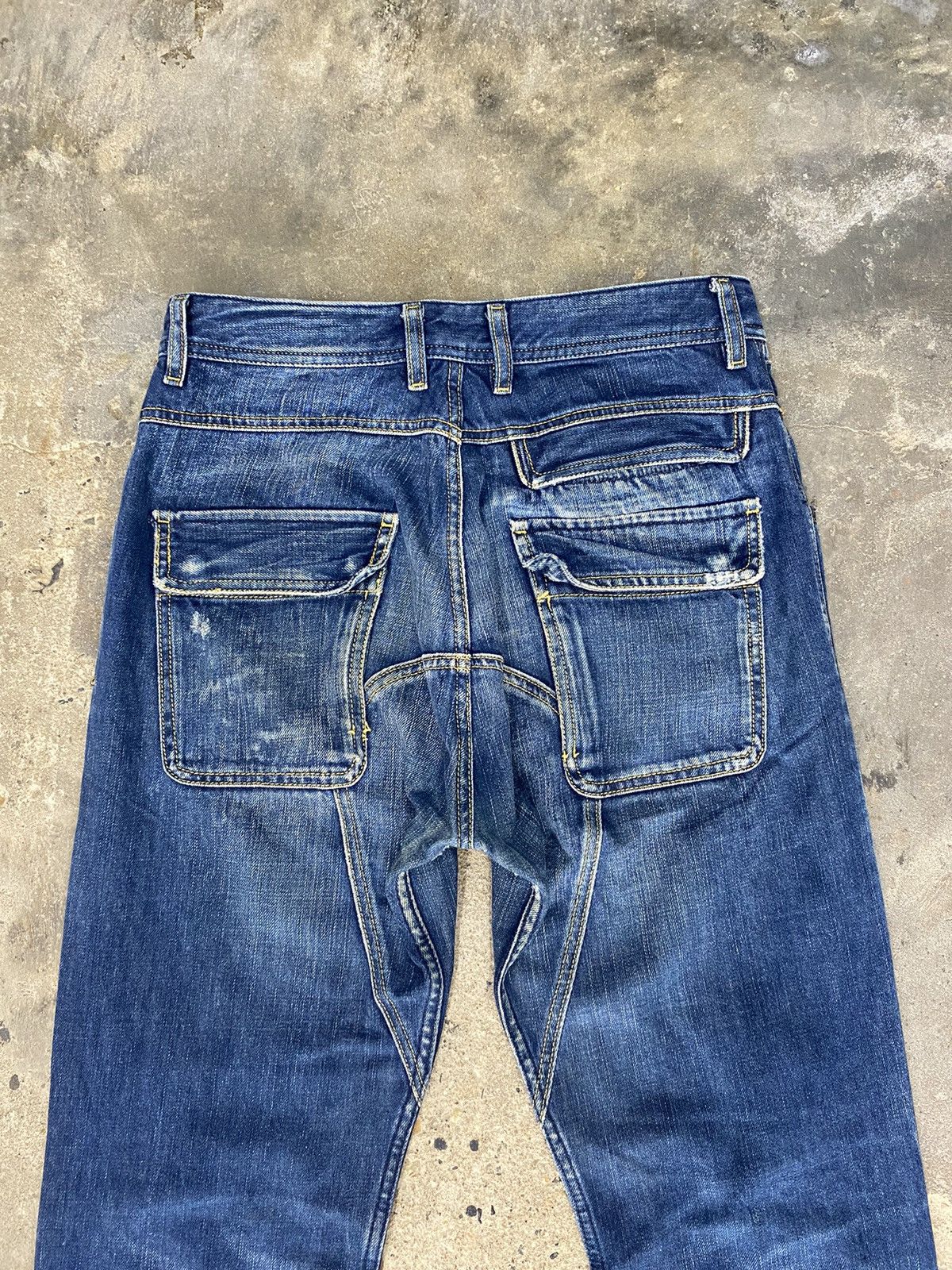 Diesel × Japanese Brand × Vintage Diesel industries blue jeans wash japanese brand Size US 28 / EU 44 - 9 Thumbnail