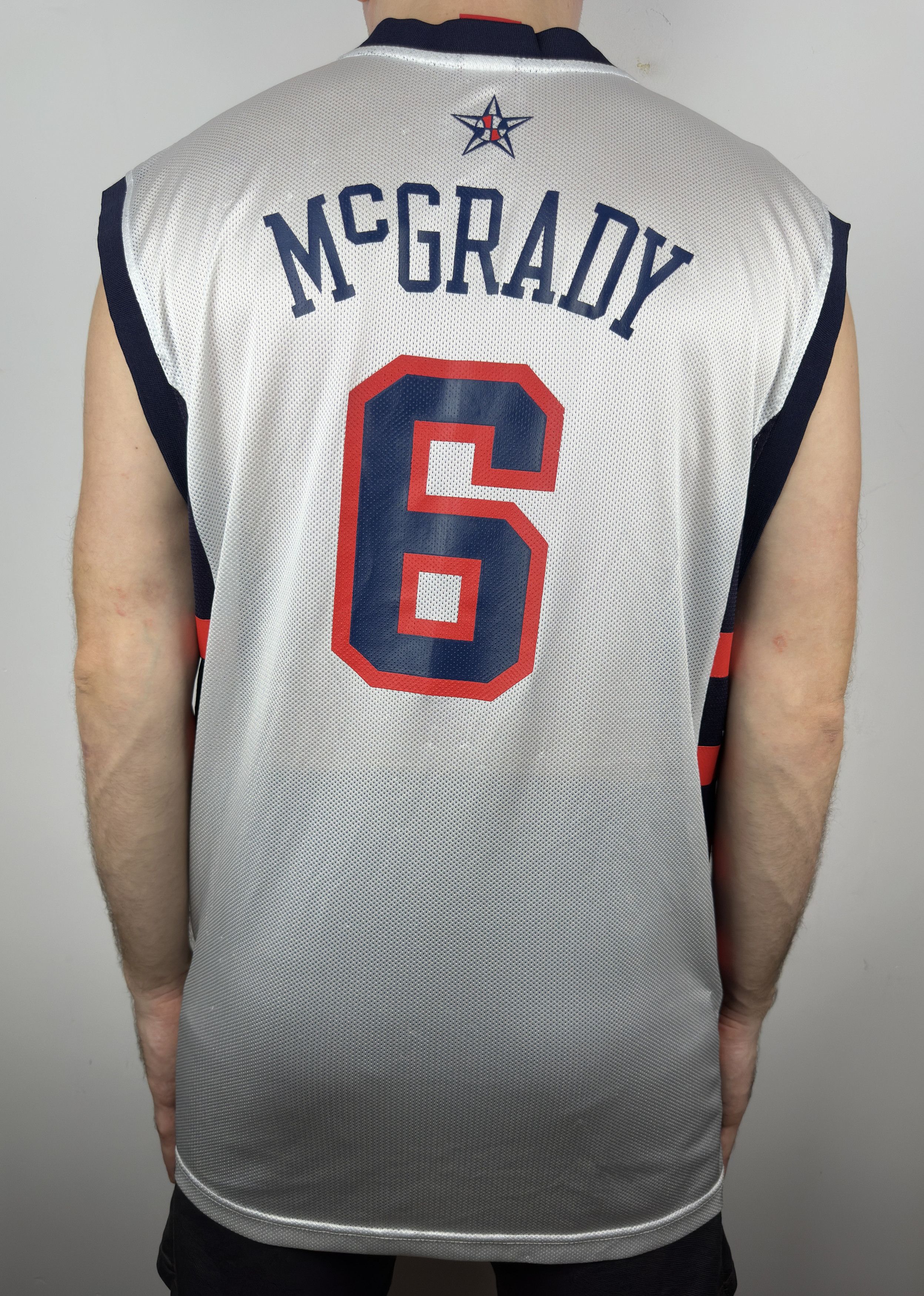 Reebok #6 McGrady USA Olympic Dream Team NBA Basketball Jersey Size US XL / EU 56 / 4 - 4 Thumbnail