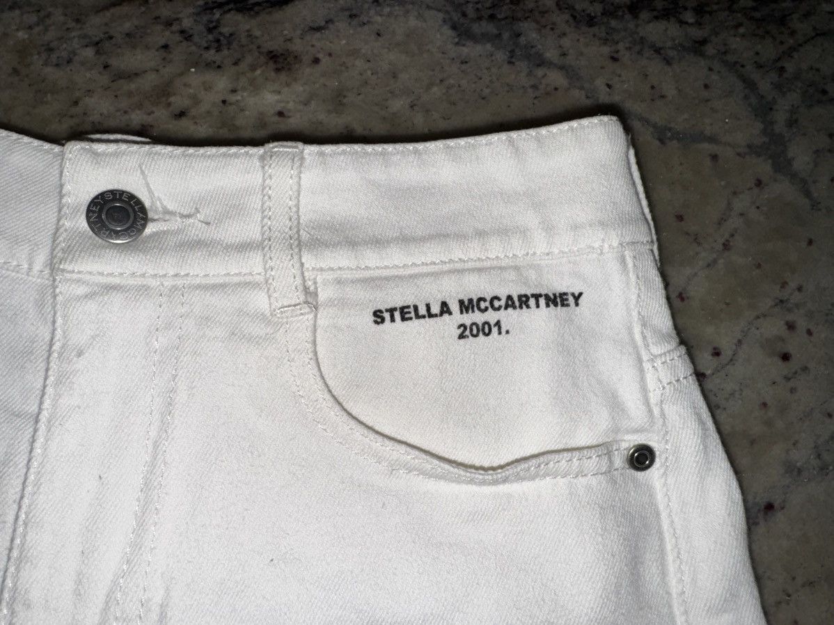 Stella McCartney Stella McCartney white jean shorts Size 26" / US 2 / IT 38 - 2 Thumbnail