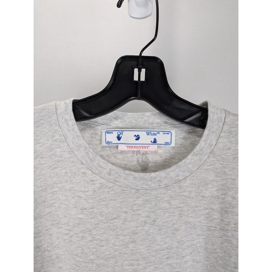 Off-White o1rshd1 Hand Off Tripack S/S Tee in Melange Grey Size US XL / EU 56 / 4 - 5 Thumbnail