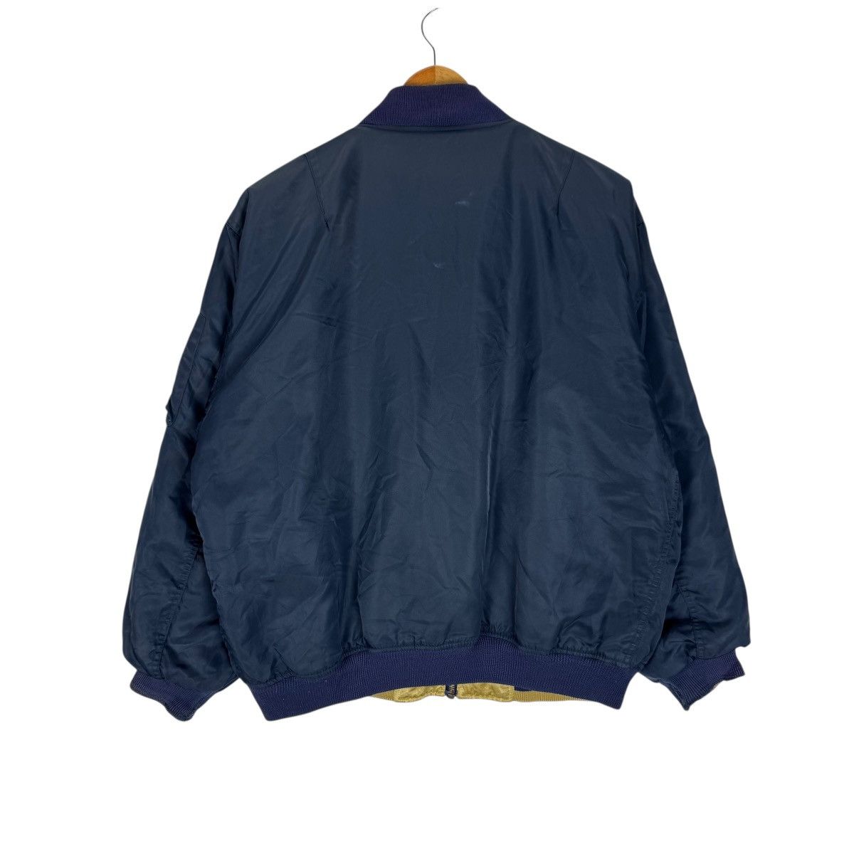 Japanese Brand 🌟SUNTORY BOSS COFFEE REVERSIBLE MA-1 BOMBER JACKET Size US L / EU 52-54 / 3 - 11 Thumbnail