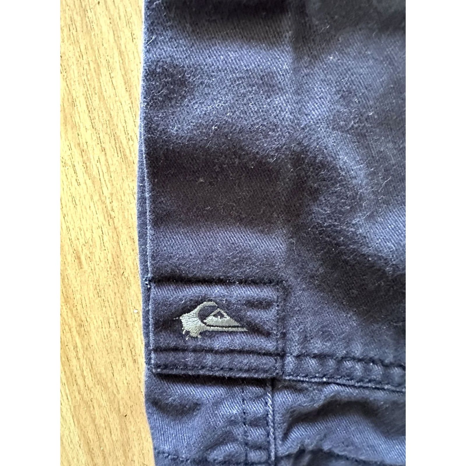 Quiksilver Vintage Quicksilver Shorts Mens 34 Black Baggy Cargo Button Snap Pockets 90s Y2K Size US 34 / EU 50 - 2 Thumbnail