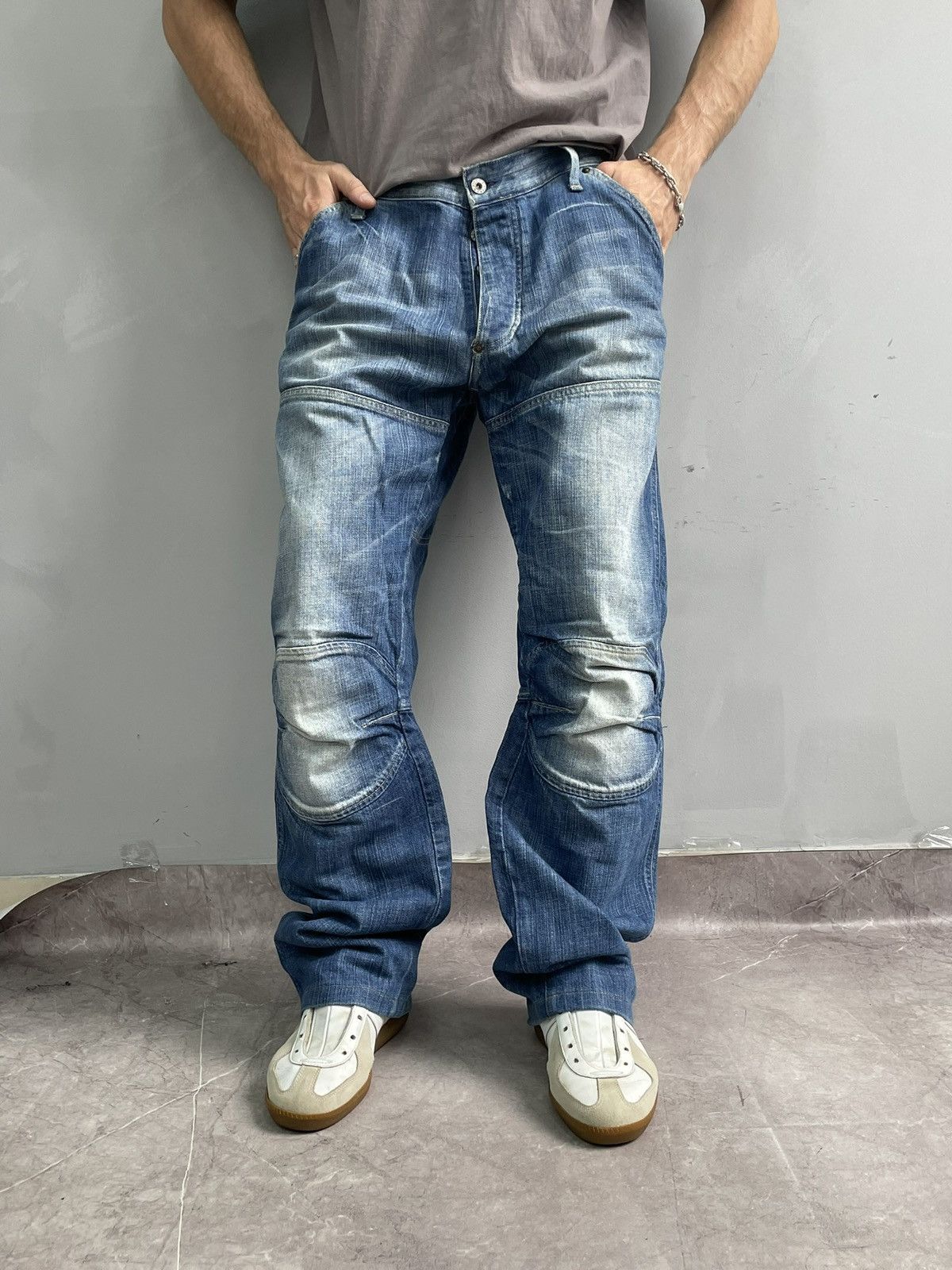 G-Star baggy rap g star raw distressed junya watanabe style pants Size US 32 / EU 48 - 1 Thumbnail
