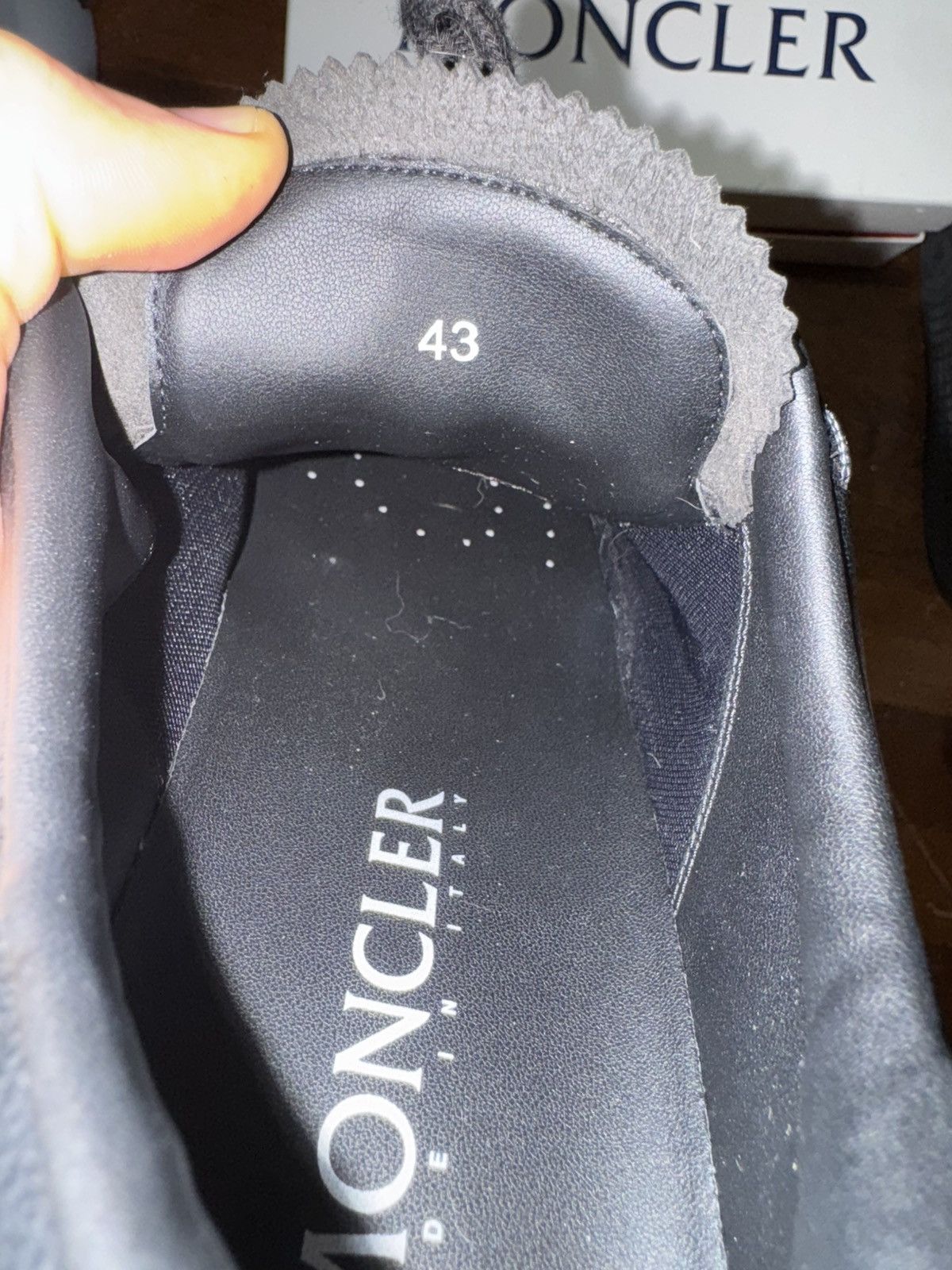 Moncler Moncler Monaco - [Black] - Size 43 Size US 10 / EU 43 - 6 Thumbnail