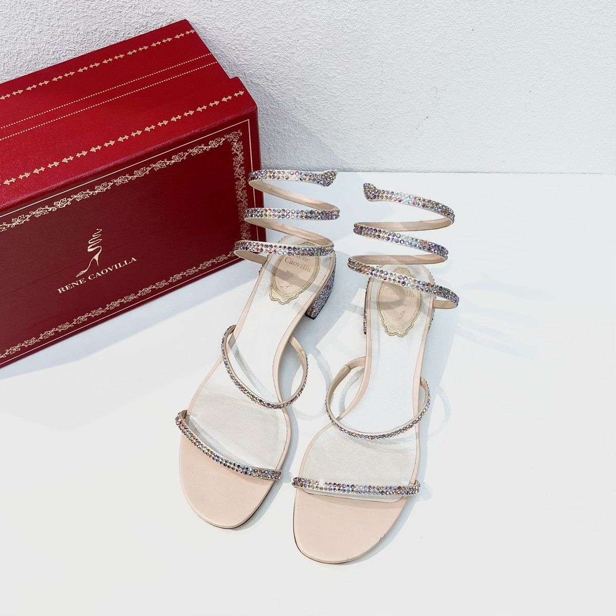 Rene Caovilla René Caovilla Cleo sandals Size US 8.5 / IT 38.5 - 1 Thumbnail