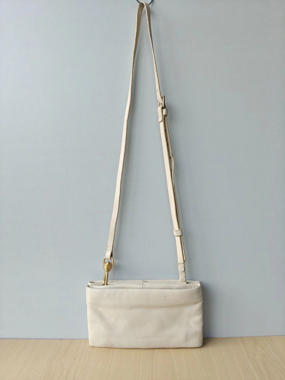 Allsaints ALLSAINTS Mila Double Pouch Leather Crossbody Bag FTP - 8207 Size ONE SIZE - 4 Thumbnail