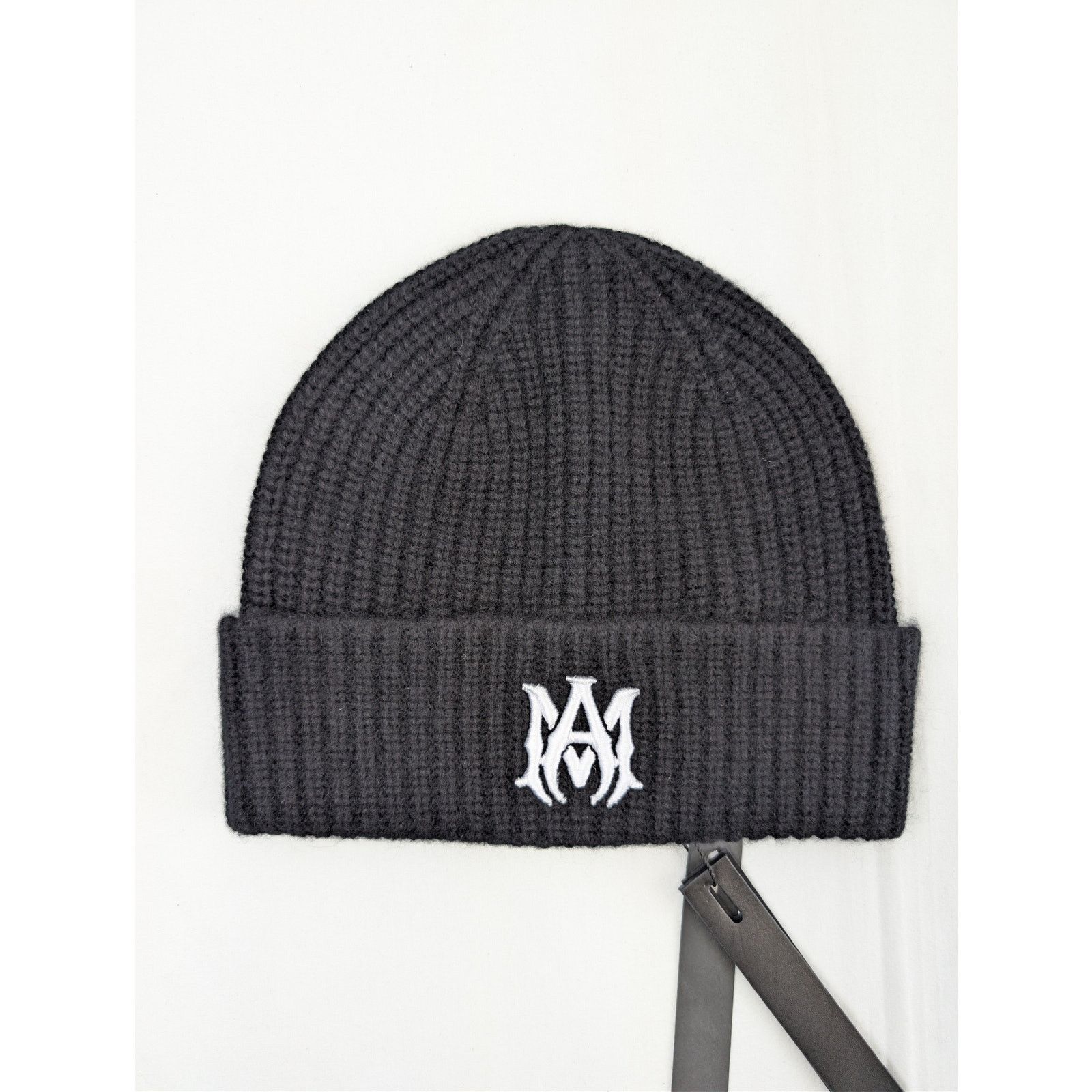 Amiri o1rshd1 Size: OS / MA Beanie Cap / Hat in Black Size ONE SIZE - 2 Thumbnail