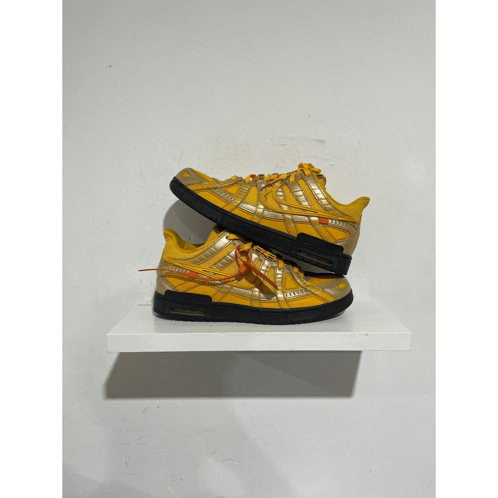Nike × Off-White Off White x Nike Rubber Dunk Yellow US11 | Grailed