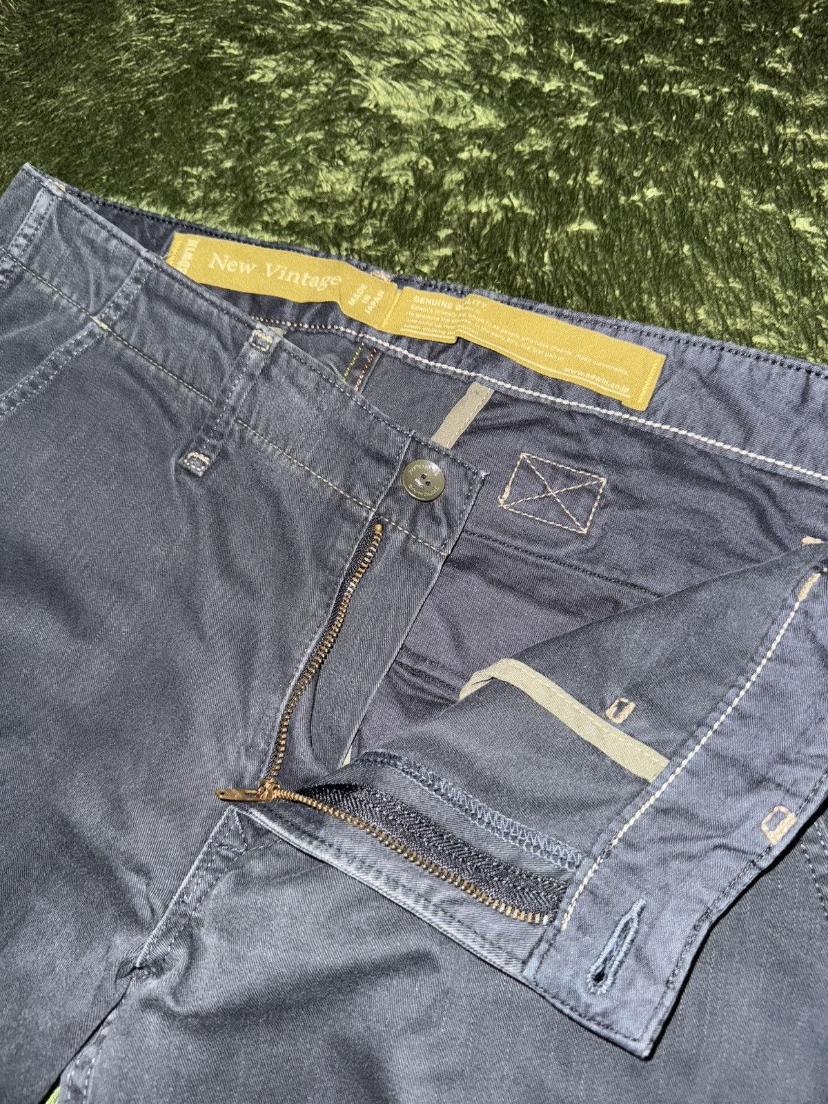 Edwin [33] EDWIN Made in Japan Vintage Washed Cinch-Back Pants Size US 36 / EU 52 - 3 Thumbnail