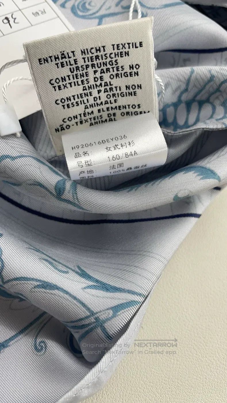 Hermes Hermes Constellation Compass Series Silk Shirt Size XS / US 0-2 / IT 36-38 - 5 Thumbnail