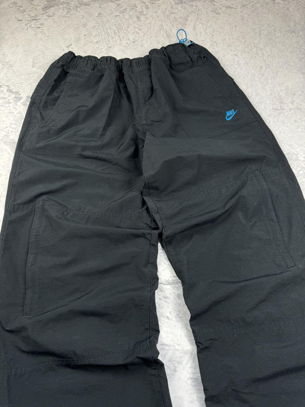 Nike × Vintage NIKE VINTAGE BASIC LOGO OVERSIZE BAGGY PANTS Size US 34 / EU 50 - 4 Thumbnail