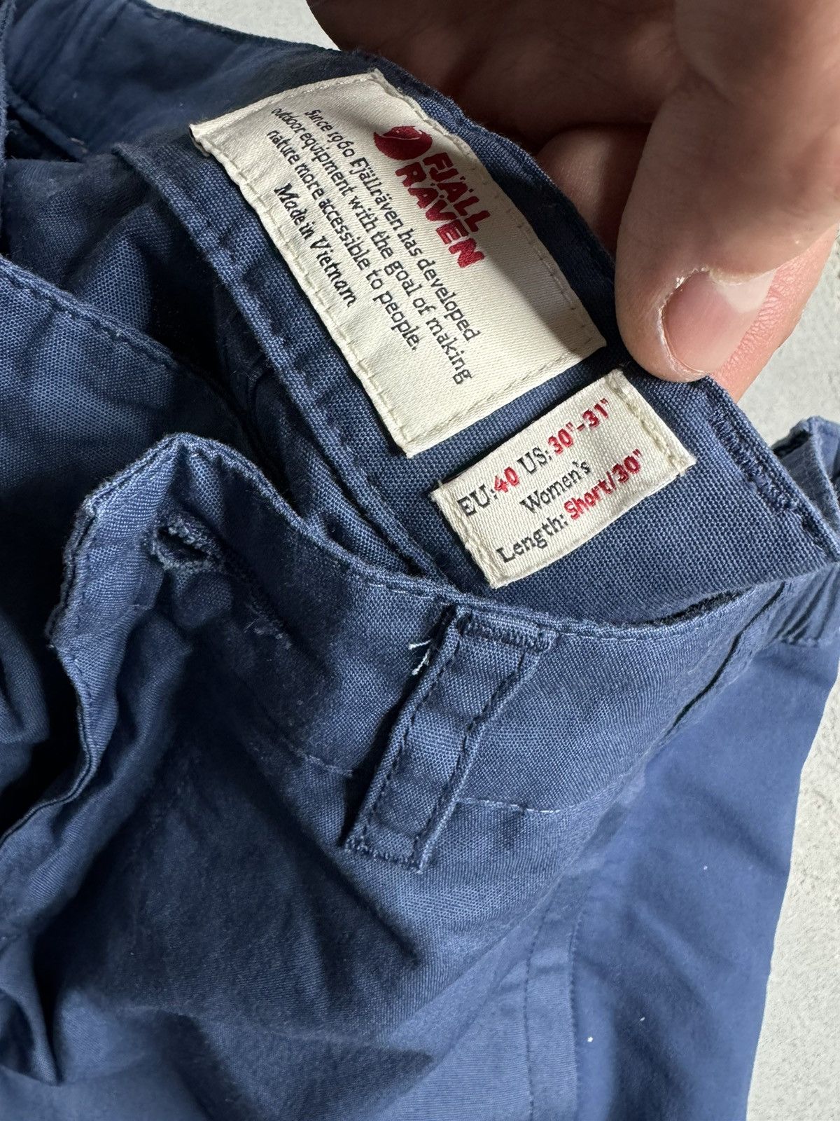 Fjallraven Fjallraven G-1000 women’s track pants Size 30" / US 8 / IT 44 - 6 Thumbnail