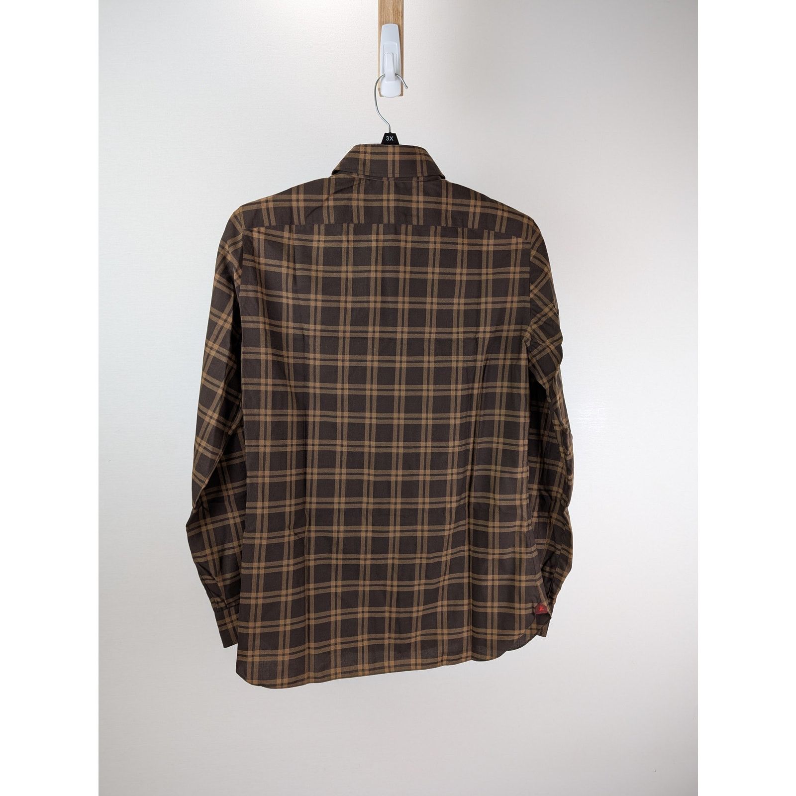 Isaia o1rshd1 CC20 Checked Button up Shirt in Multicolor Size US S / EU 44-46 / 1 - 10 Thumbnail