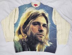 Kurt Cobain Supreme Sweater | Grailed