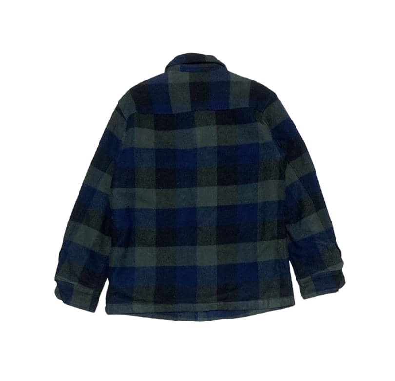 Japanese Brand Vintage Uniqlo Plaid Wool Flannel Shirt Jacket Size US M / EU 48-50 / 2 - 3 Thumbnail