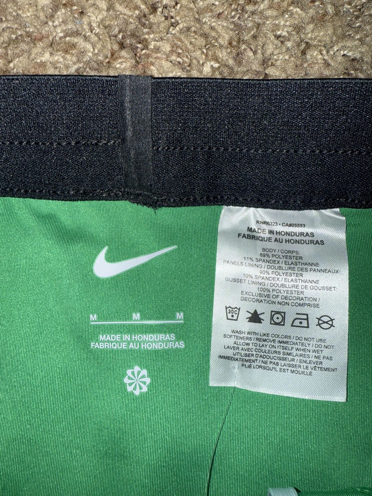 Nike Nike Women Dri-FIT Fast Running Green Brief Bottom Track Short Sample Size ONE SIZE - 5 Thumbnail