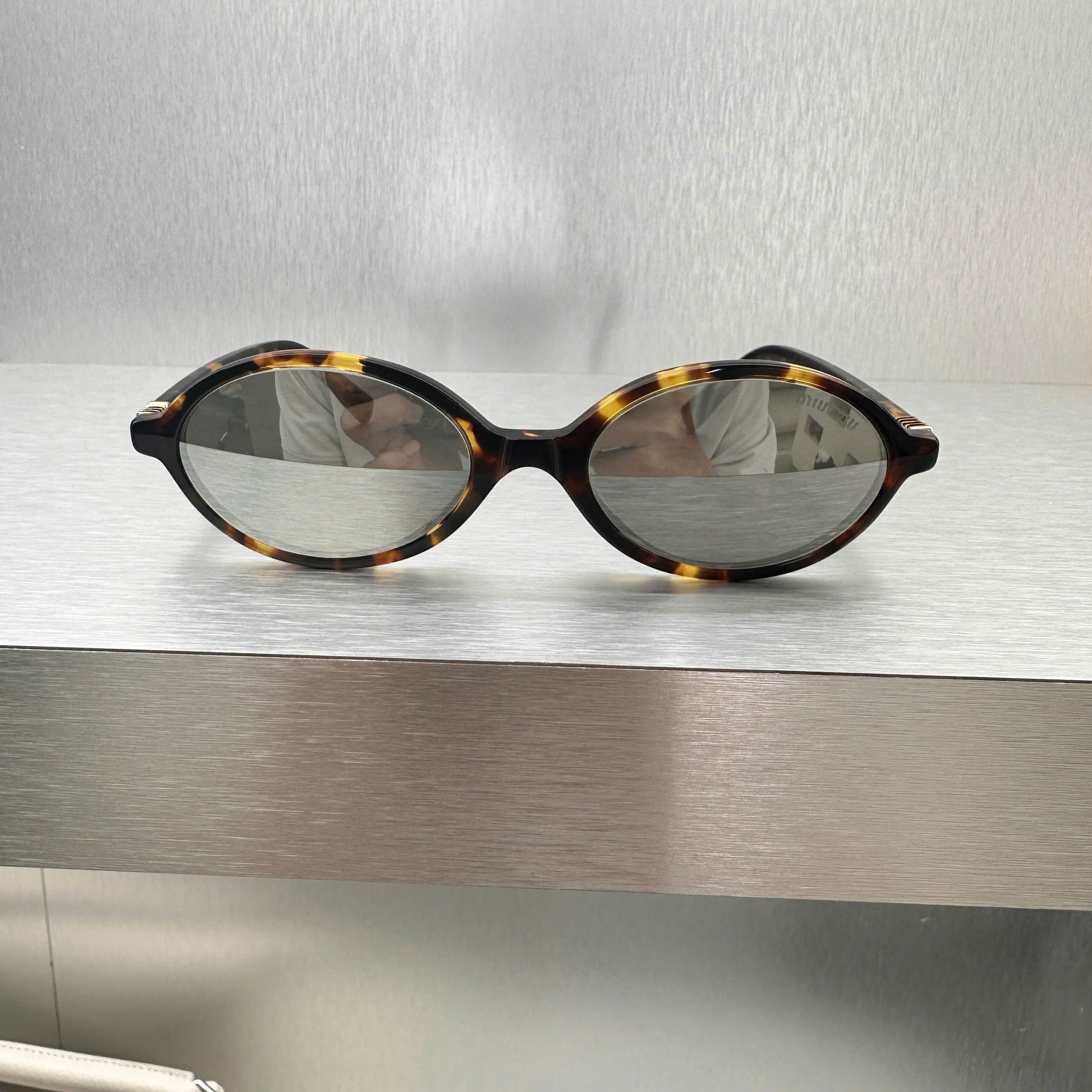 Miu Miu MIU MIU MU 04ZS VAU07F Eyewear Size ONE SIZE - 5 Thumbnail