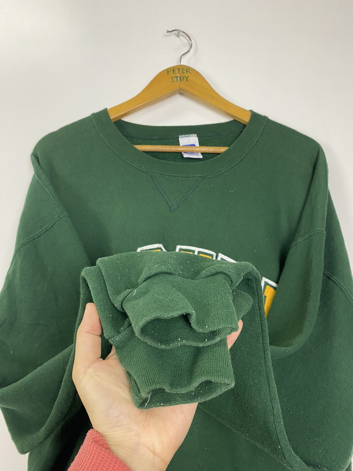 Russell Athletic × Vintage Vintage 90s Hoover Sweatshirt Size US XXL / EU 58 / 5 - 9 Thumbnail