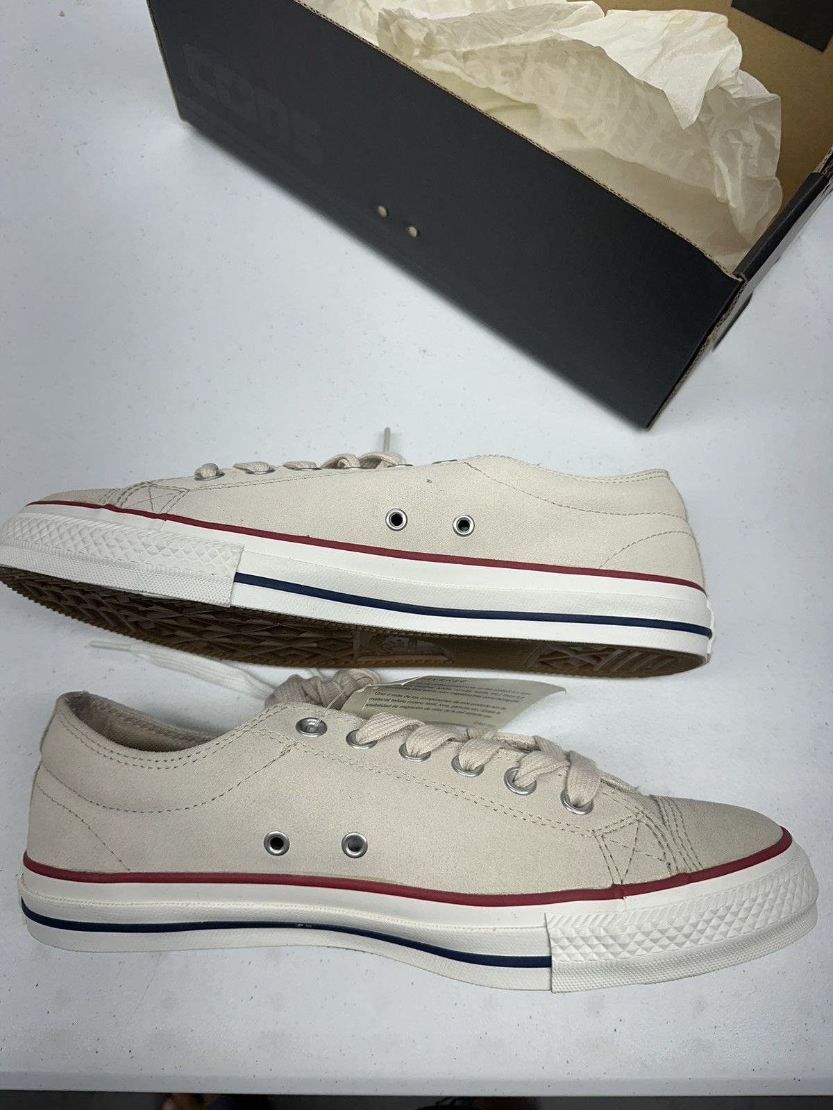 Converse Converse All Star Parchment/Red/Denim size 9 Size US 9 / EU 42 - 2 Thumbnail