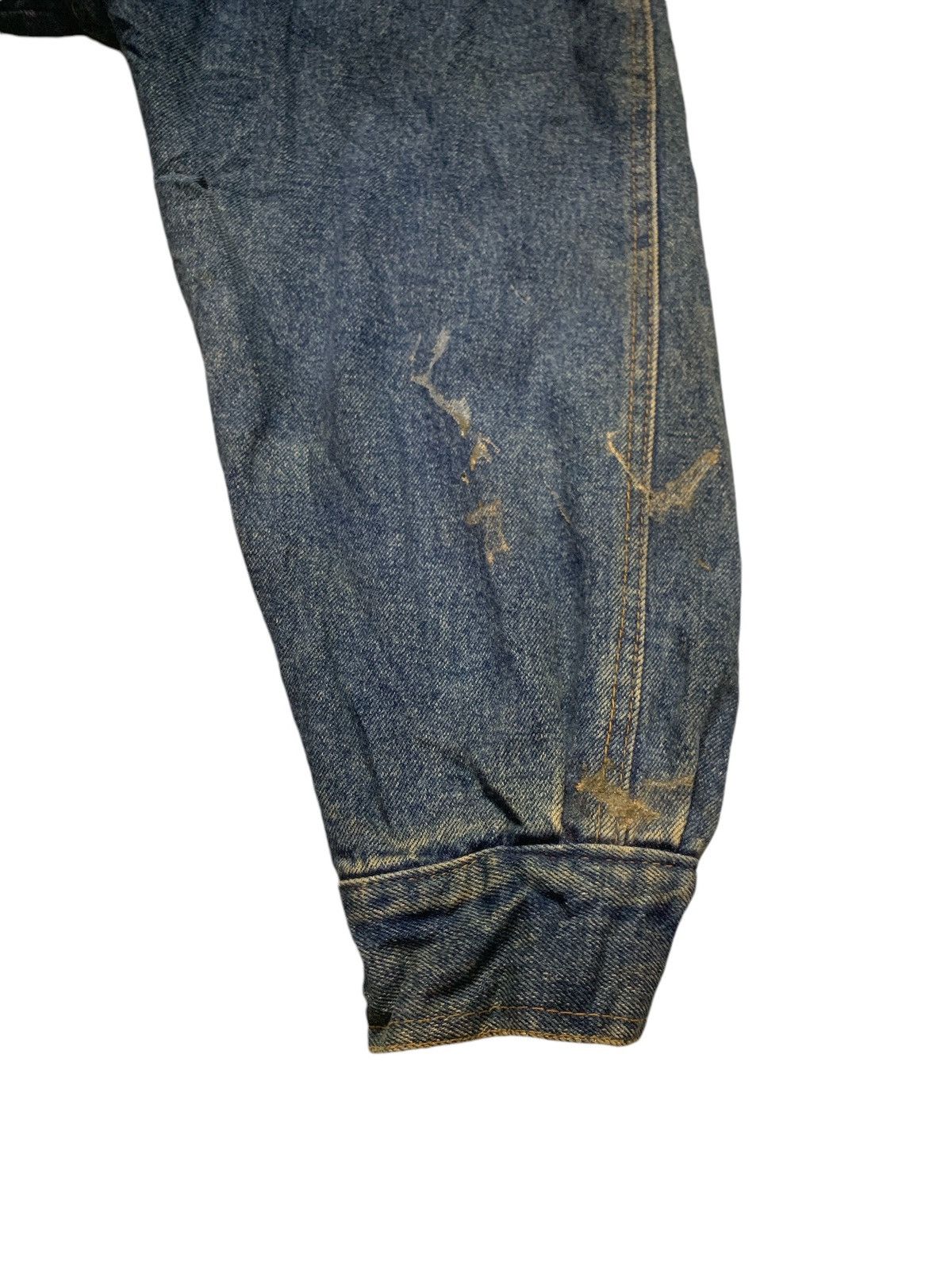 Japanese Brand × Vintage Rare Design Vintage Trenblmay Denim Jackets Size L / US 10 / IT 46 - 6 Thumbnail